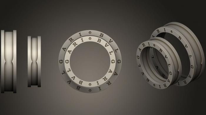 Jewelry rings (JVLRP_0653) 3D model for CNC machine